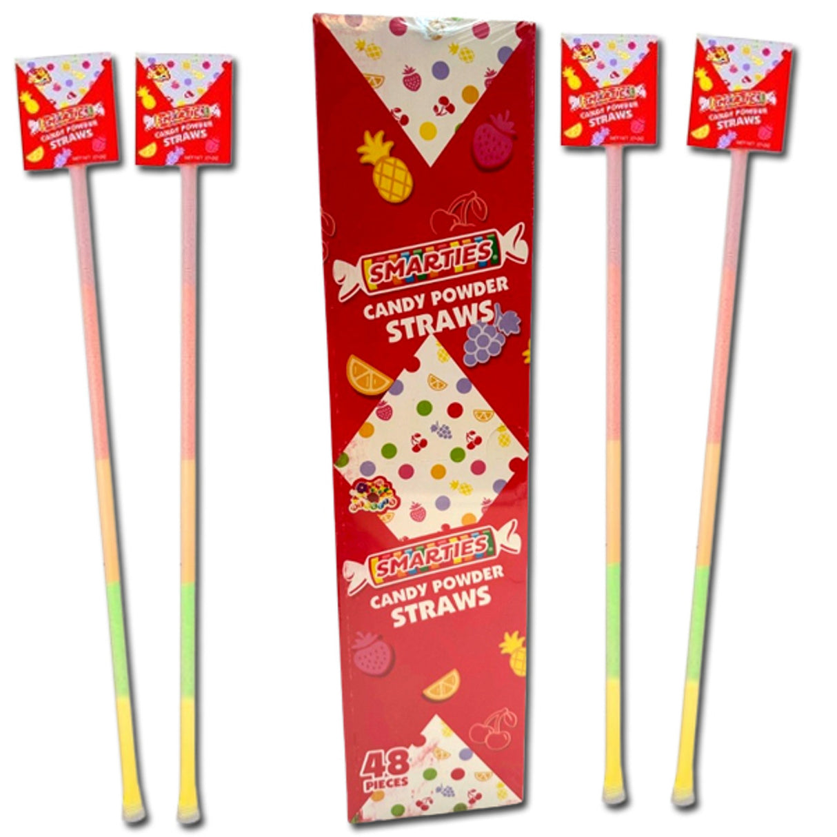 Smarties Candy Straw