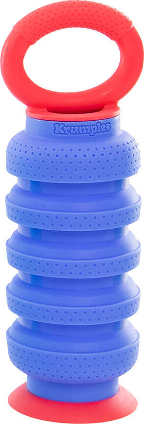 Krumples Plungy fidget toy (Blue)