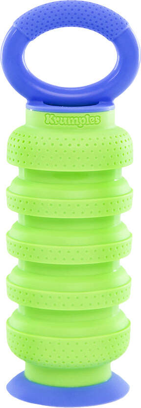 Krumples Plungy fidget toy (Lime)