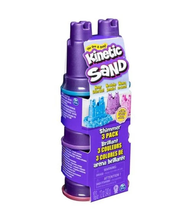 Kinetic Sand Shimmer 3 Pack