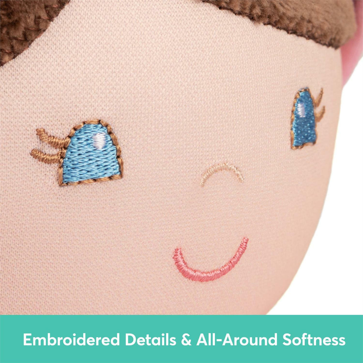 Rosabella 100% Recycled Baby Doll (Pink) - 12 in