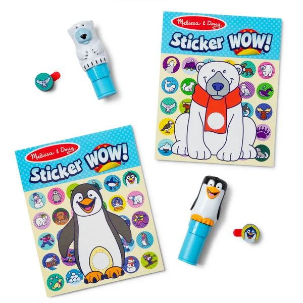 Sticker Wow Penguin/Polar Bear