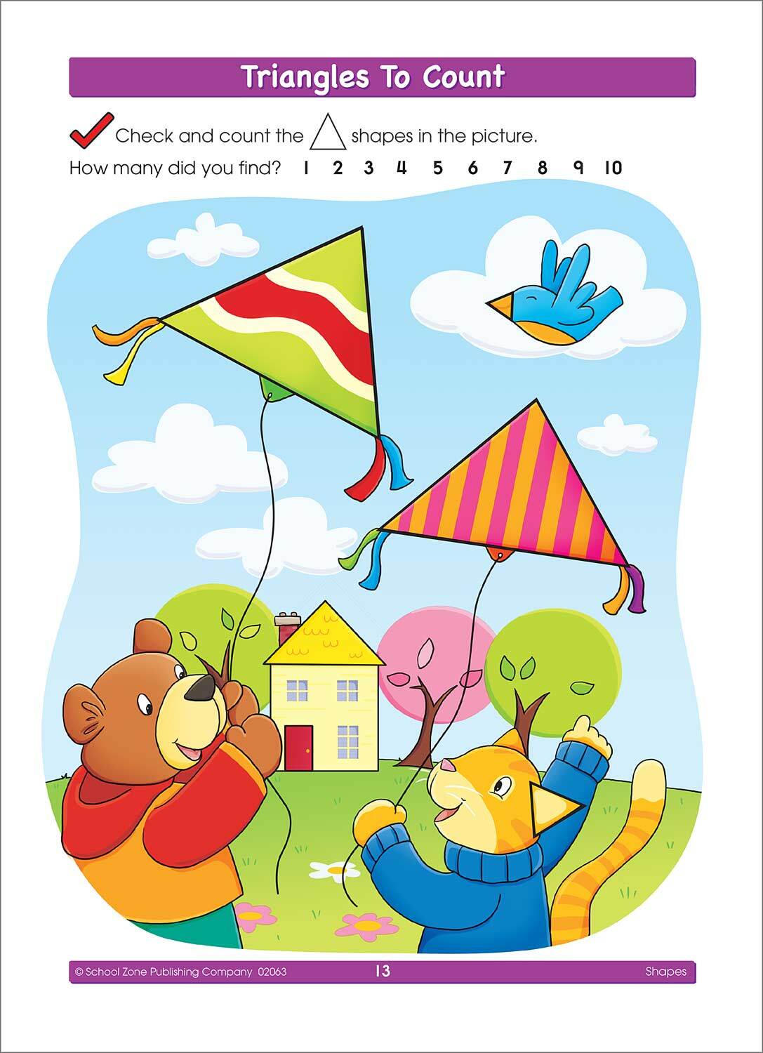 Shapes Preschool Workbook