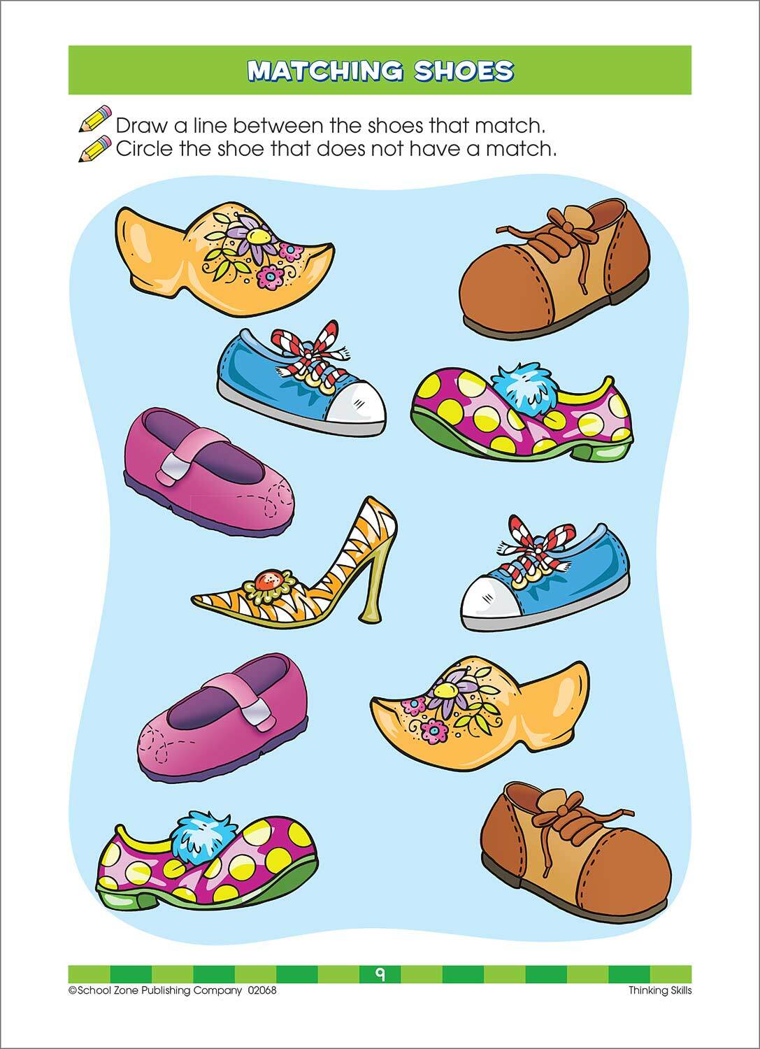 Thinking Skills Preschool Workbook