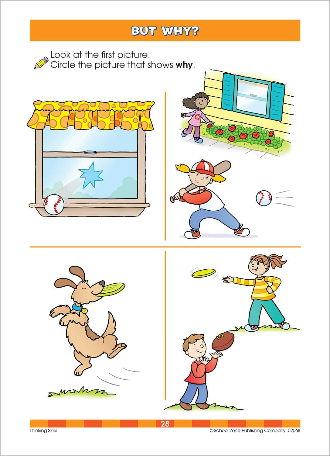 Thinking Skills Preschool Workbook