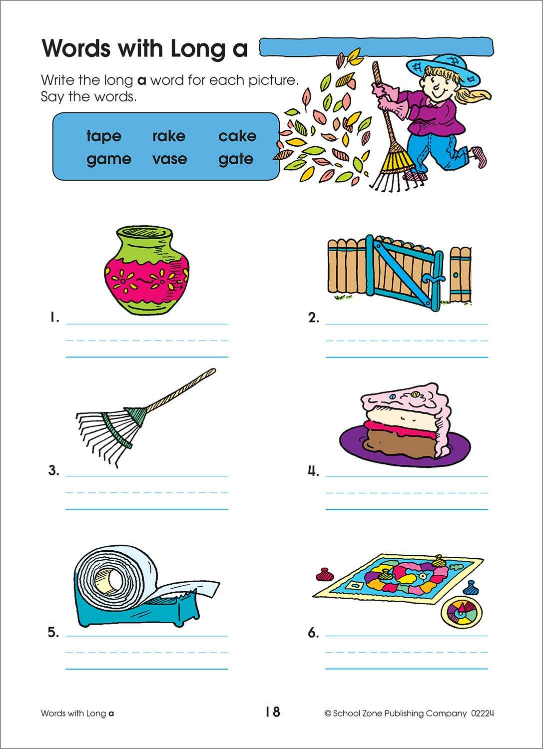 Spelling Puzzles Grades 1-2 Workbook