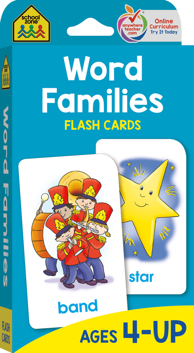 Word Families Flash Cards