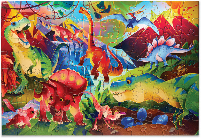 Dinosaur World Holographic Puzzle