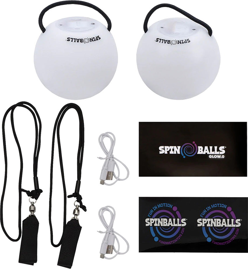 Spinballs Glow.0 LED Poi Kit