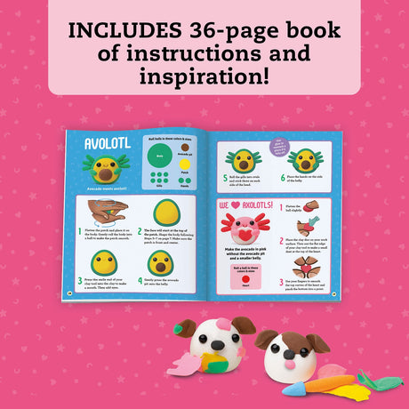 KLUTZ Air-Dry Clay Animal Party!