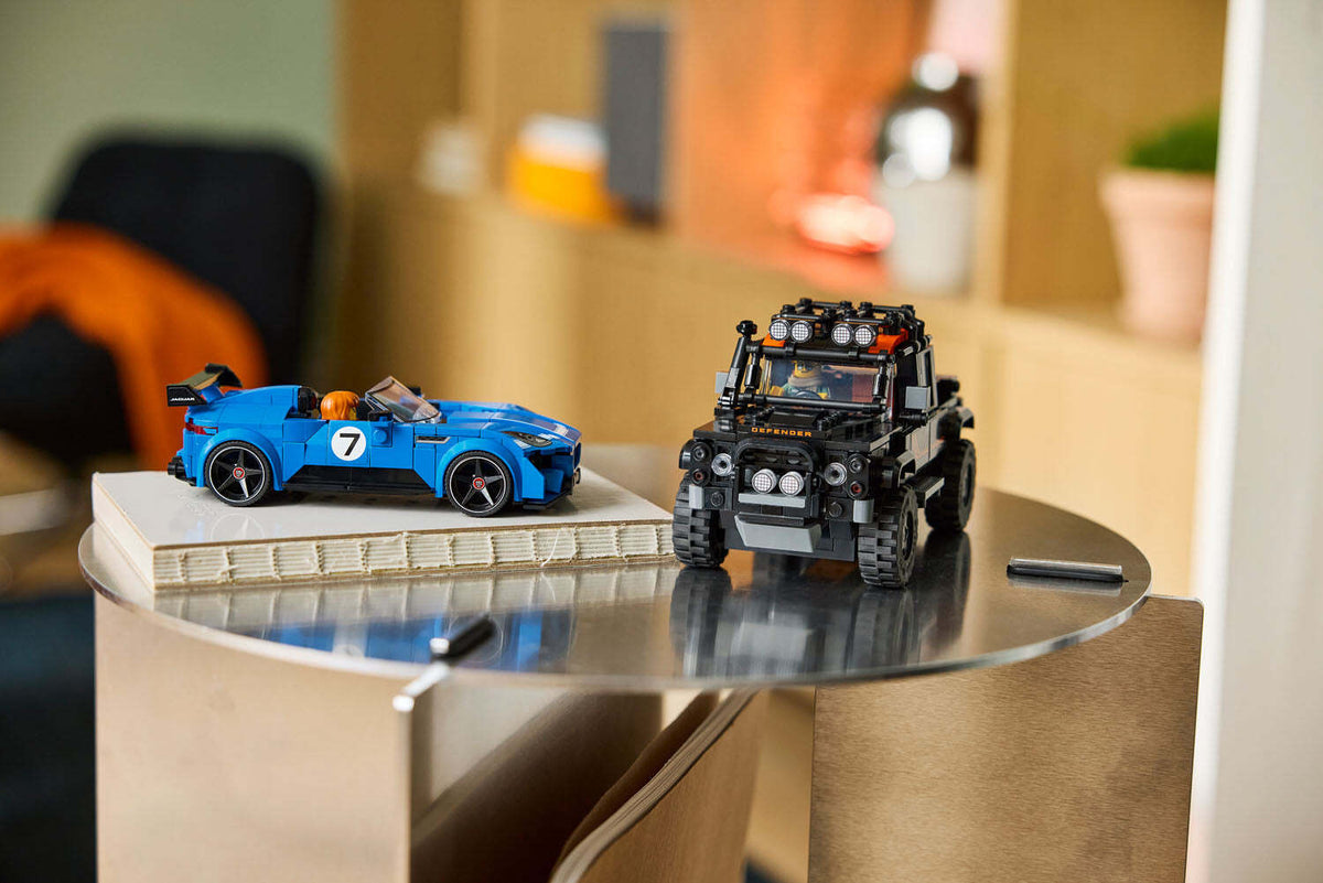 SPEED CHAMPIONS Jaguar F-TYPE Project 7 & Land Rover Defender Classic