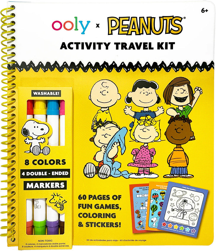 OOLY x PEANUTS Activity Travel Kit