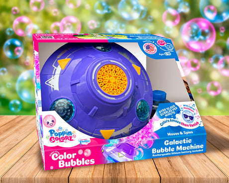 PoppinColorz Galactic Bubble Machine