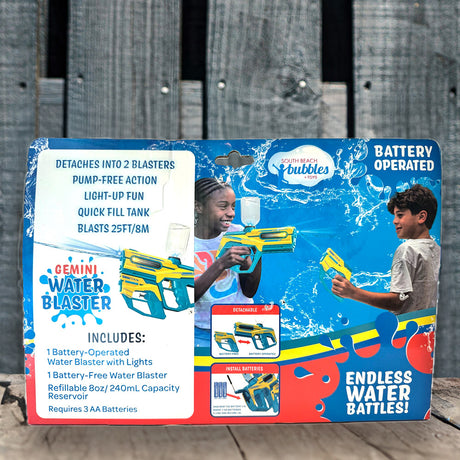 Gemini 2-in-1 Light Up Water Blaster