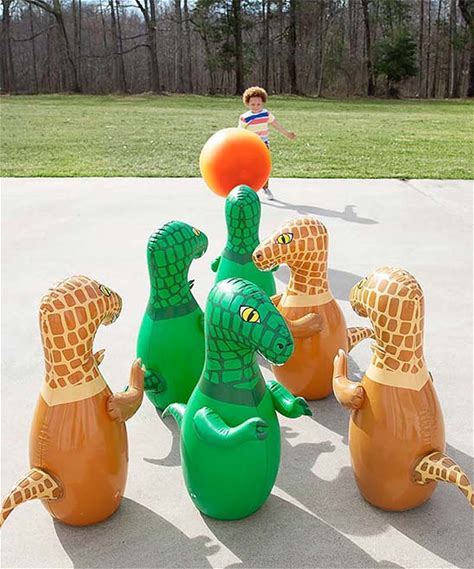 Inflatable Bowling Giant Dinosaur