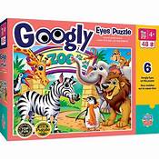48 pc Zoo Animals Googly Eyes