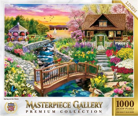 1000 pc Spring on the Shore Masterpiece Gallery