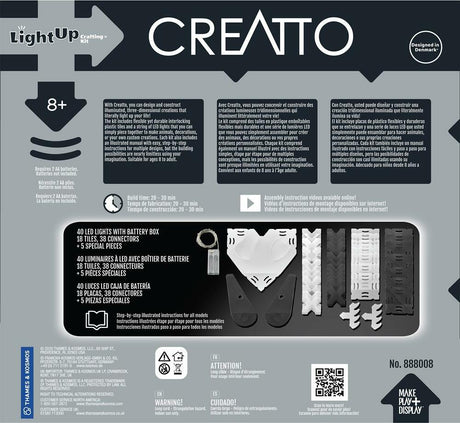 Creatto: Glowing Panda Monochrome Crew