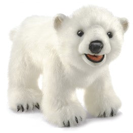 Folkmanis Puppet Polar Bear Cub