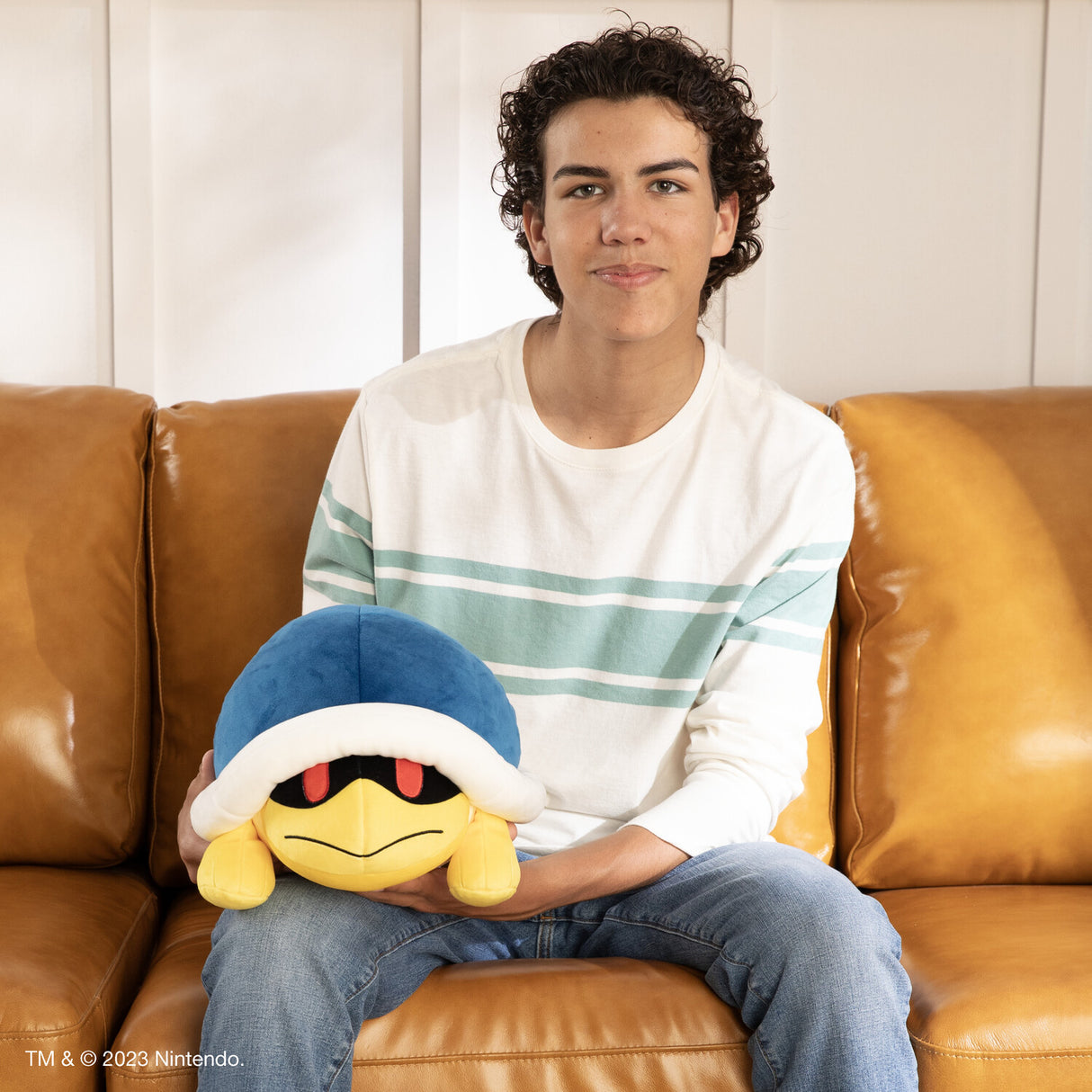 Club Mocchi- Mocchi- Super Mario Buzzy Beetle – Mega Plush Toy – 15 inch