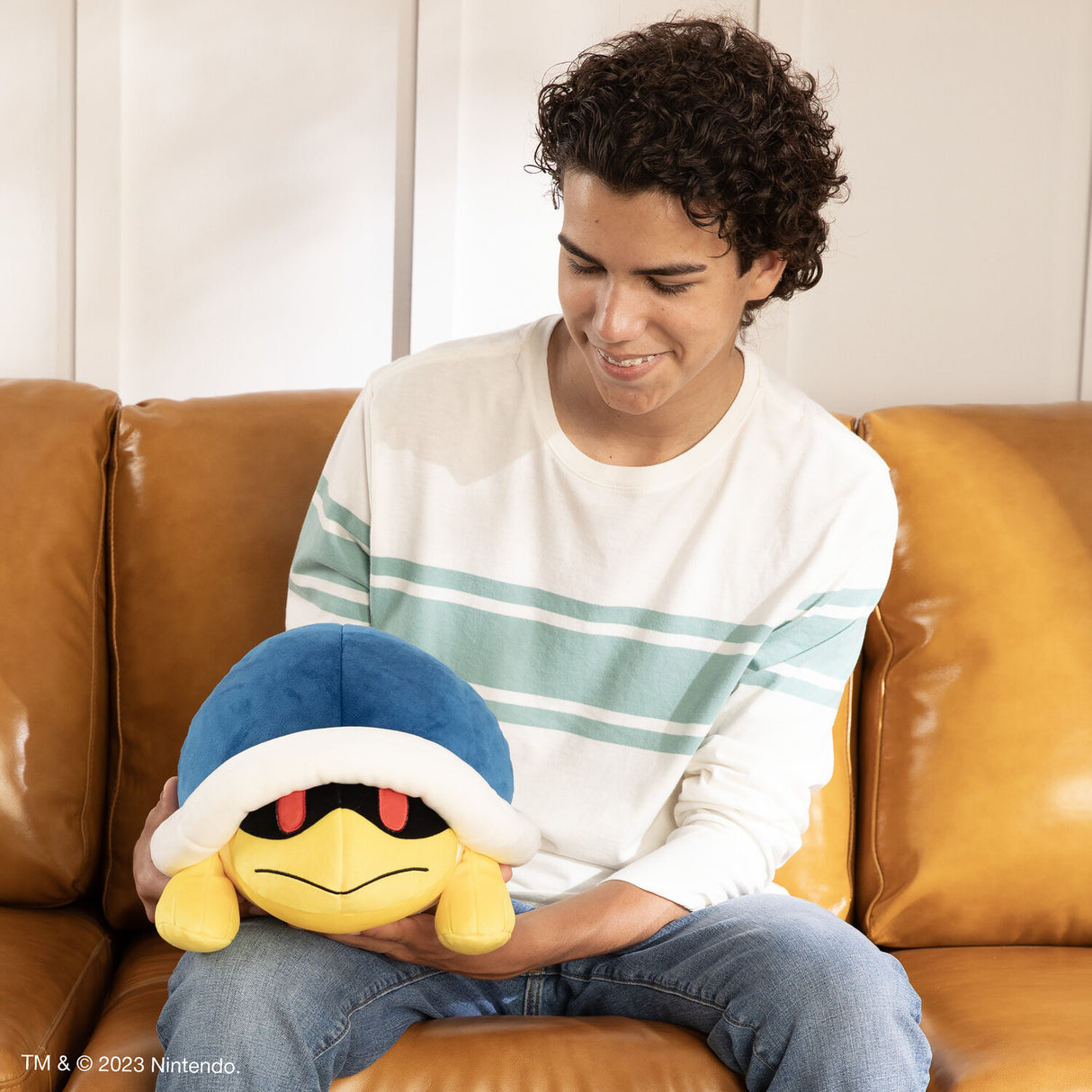 Club Mocchi- Mocchi- Super Mario Buzzy Beetle – Mega Plush Toy – 15 inch