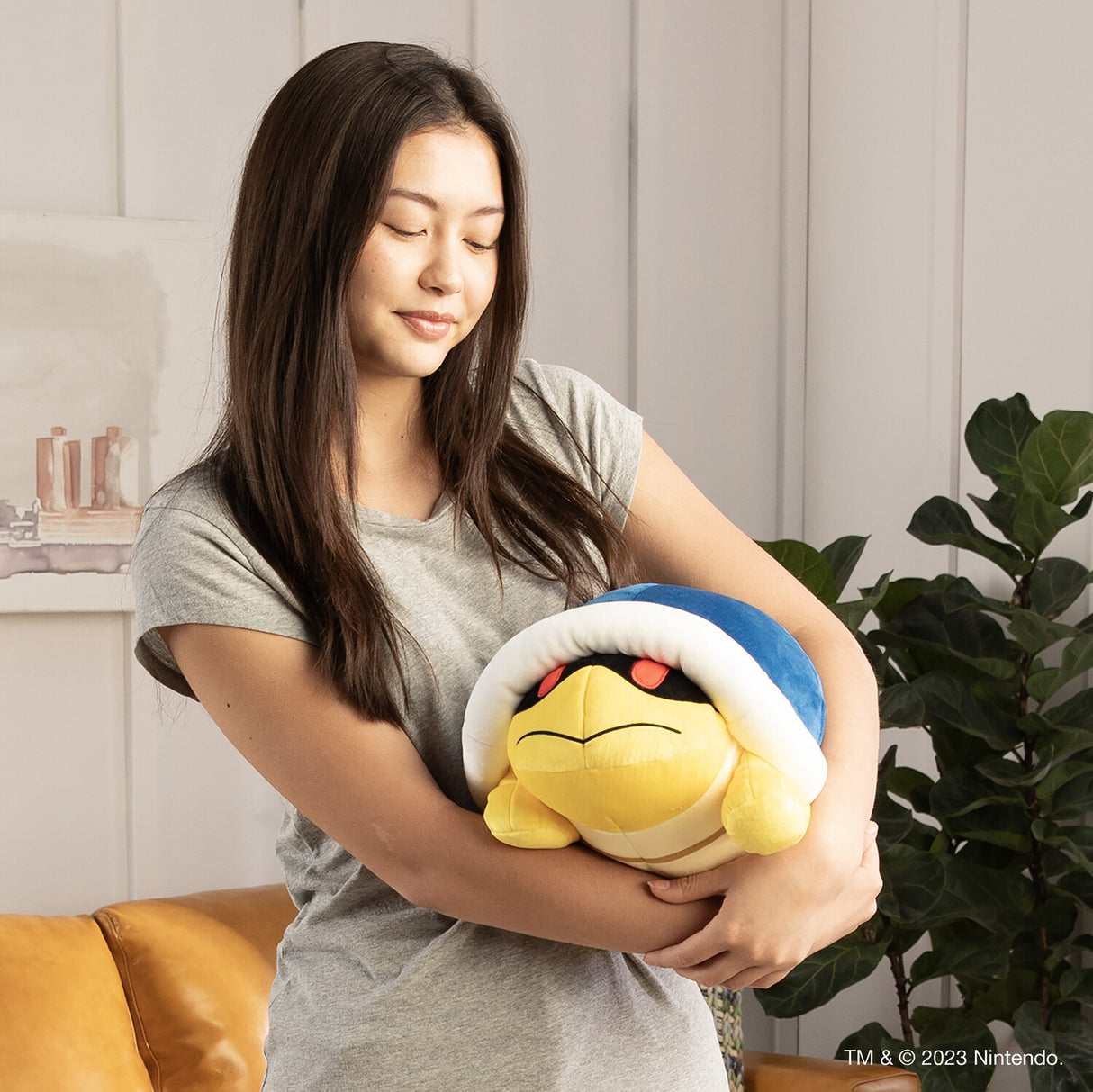 Club Mocchi- Mocchi- Super Mario Buzzy Beetle – Mega Plush Toy – 15 inch