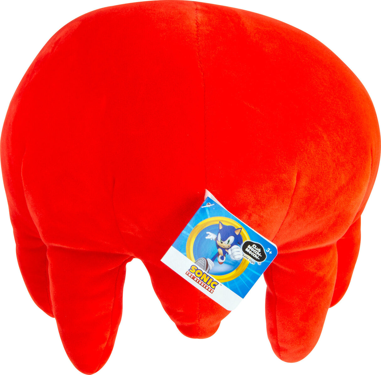 Club Mocchi- Mocchi- Knuckles Mega Plush Toy, 15 inch