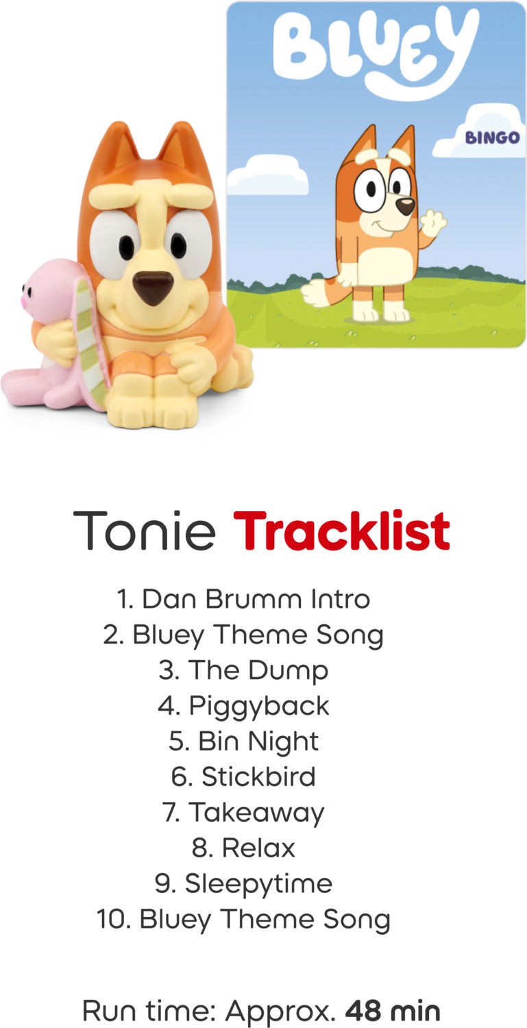 Bluey Tonies 3 Pack