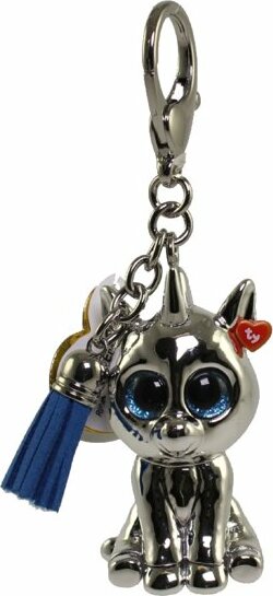 Silver Unicorn Mini Boos Clip