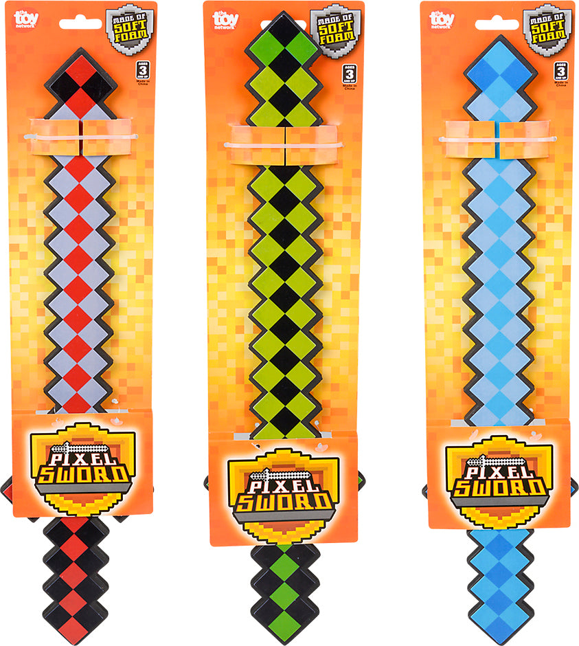 18" Pixel Foam Sword