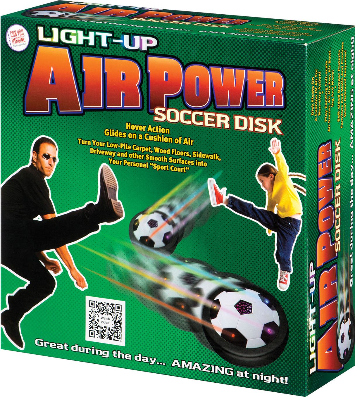 LIGHT UP AIR POWER SOCCER DISK