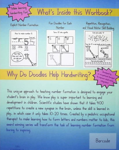 Doodles Number Formation Workbook