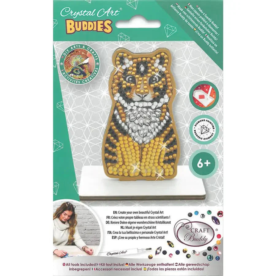 Crystal Art Buddies Luna Tiger