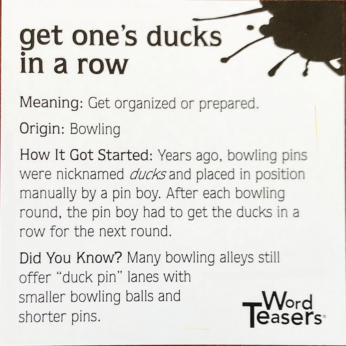 WordTeasers: Funny Sports Sayings