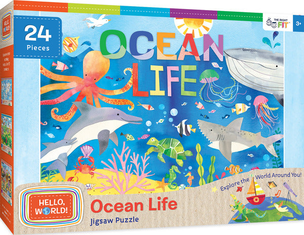 24 pc Ocean Life