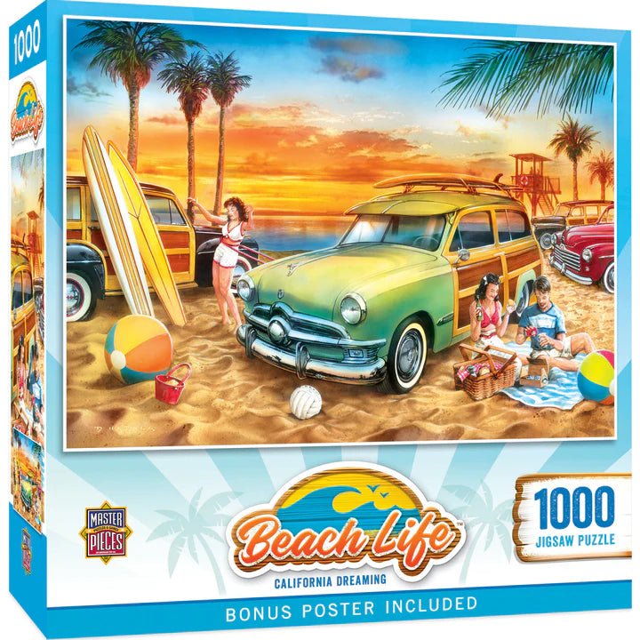 1000 pc California Dreaming Beach Life