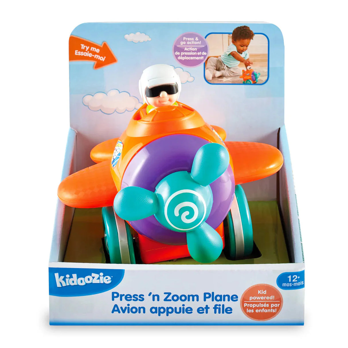 Press N Zoom Plane Kidoozie