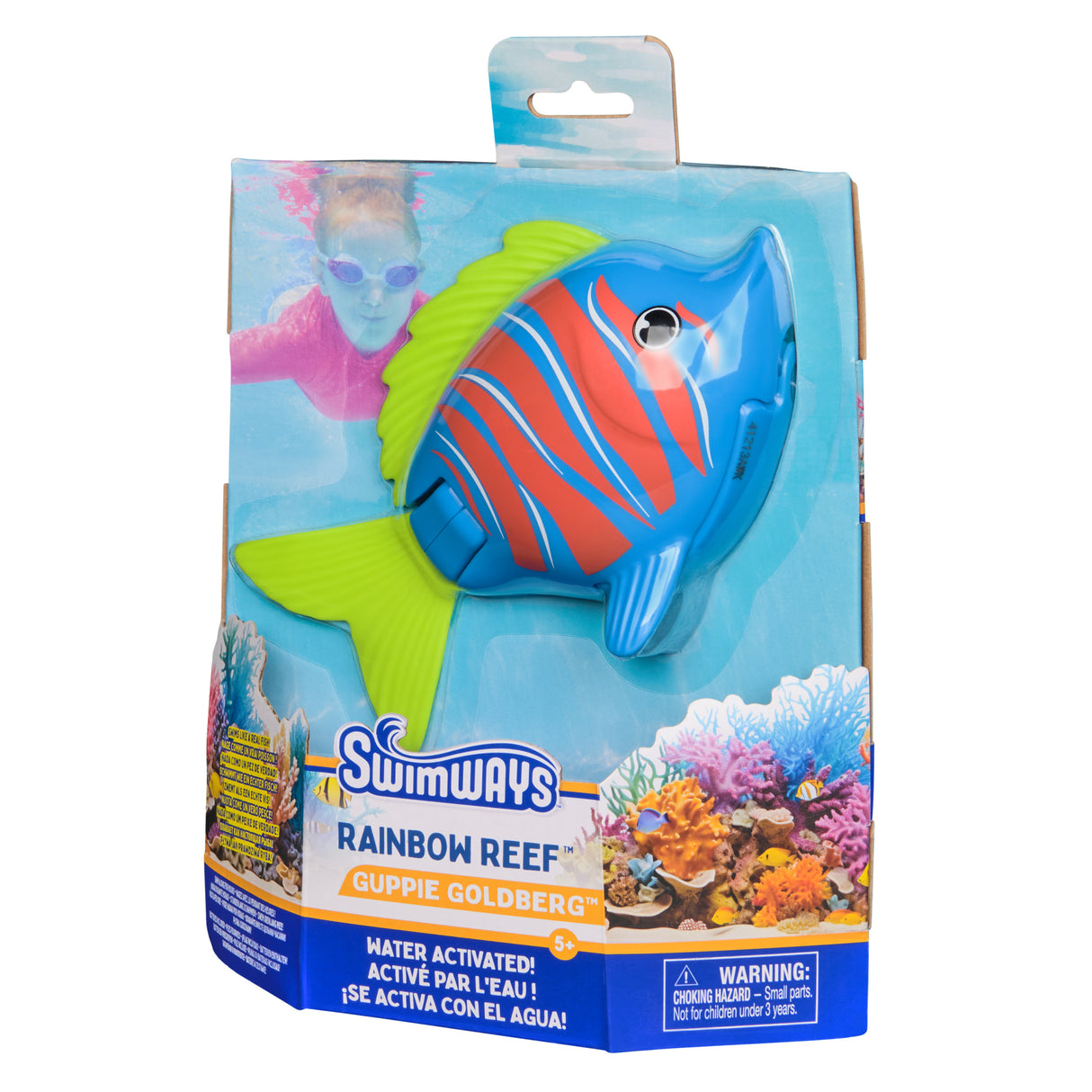 Swimways Rainbow Reef Guppie Goldberg
