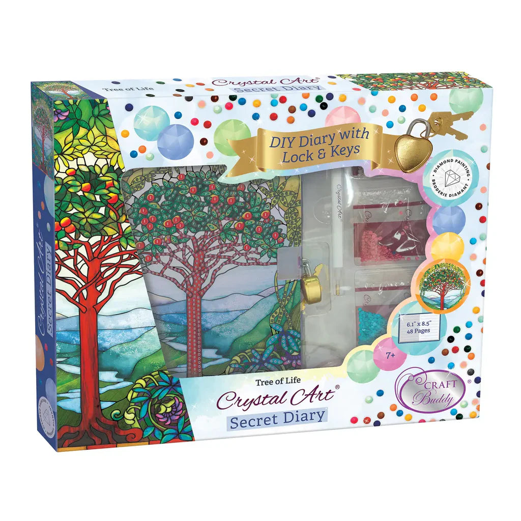 Crystal Art- Secret Diary Kits