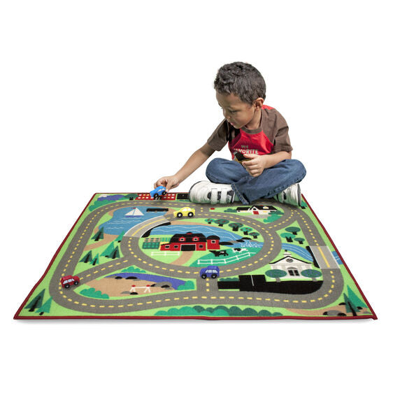 Round the Town Road Rug