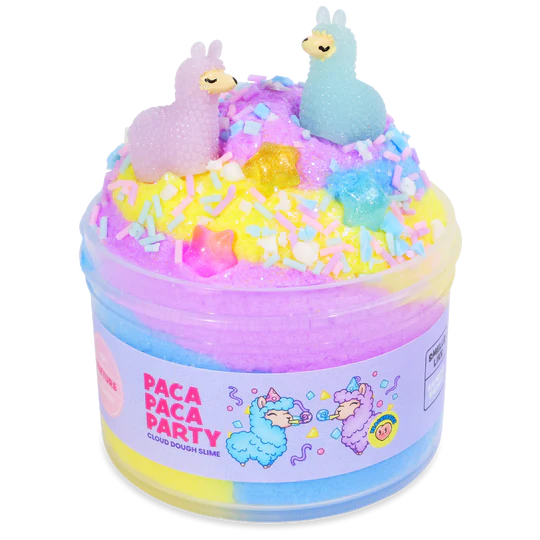Peachybbies Paca Paca Party Cloud Dough Slime