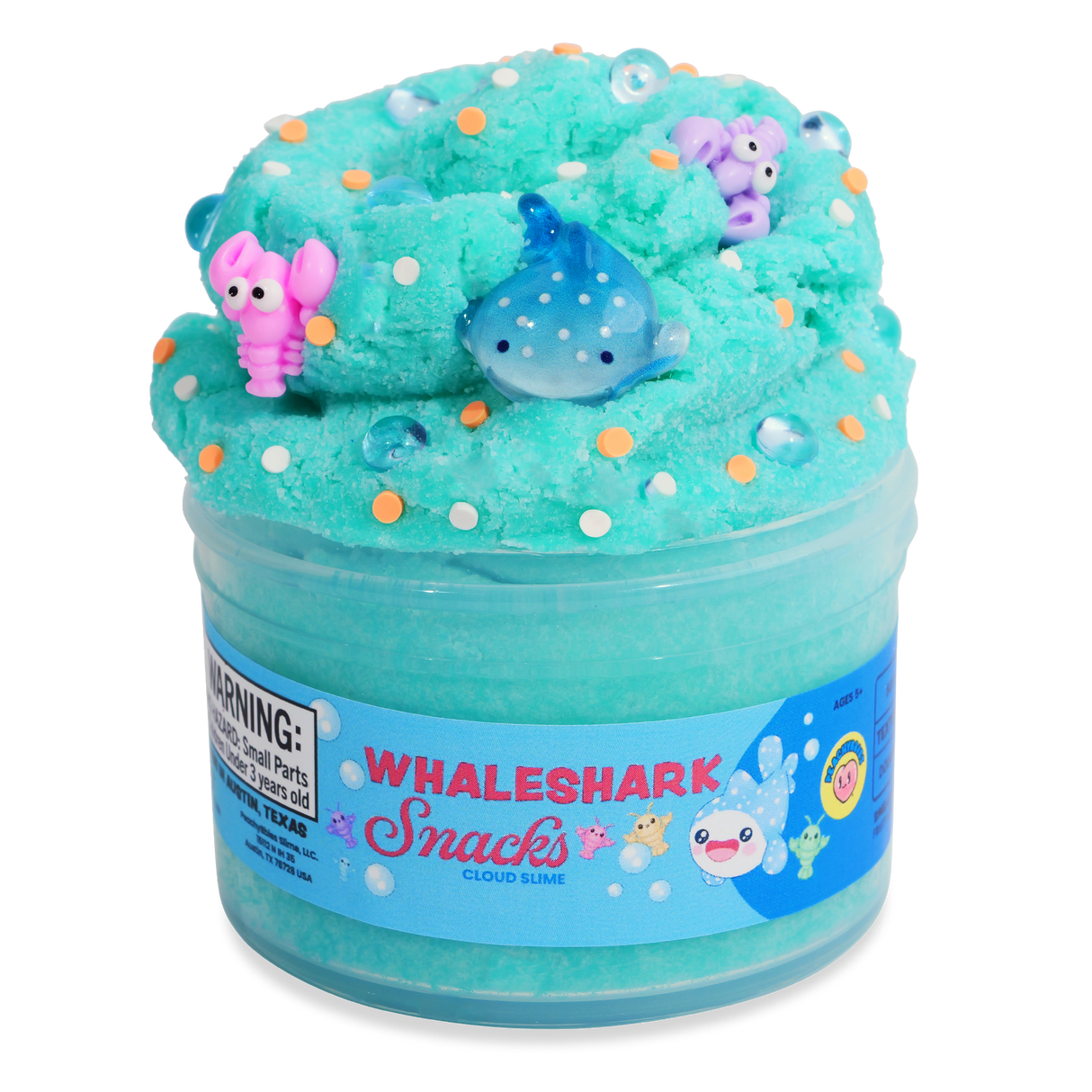 Whale Shark Snacks Cloud Slime