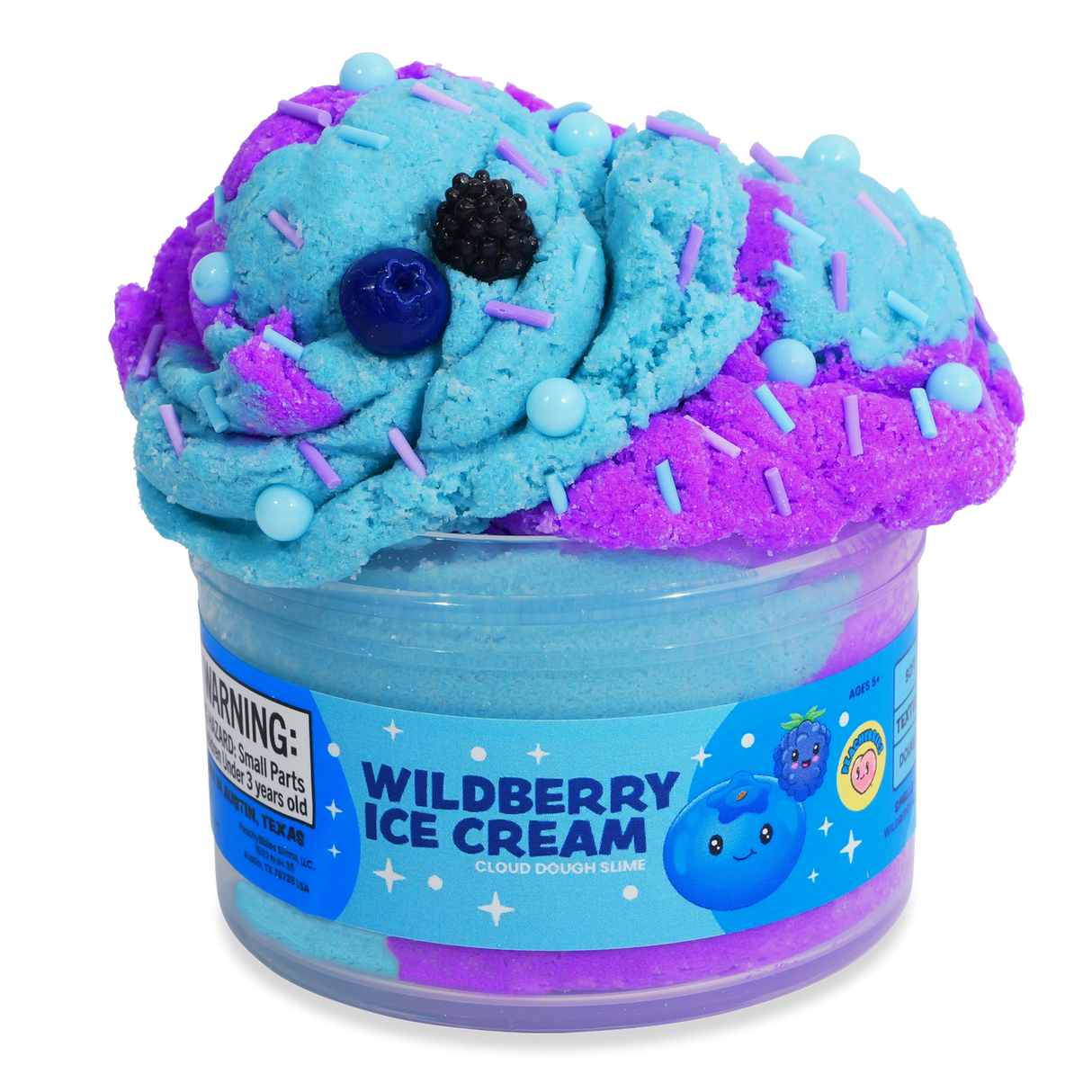 Wildberry Ice Cream Cloud Dough Slime