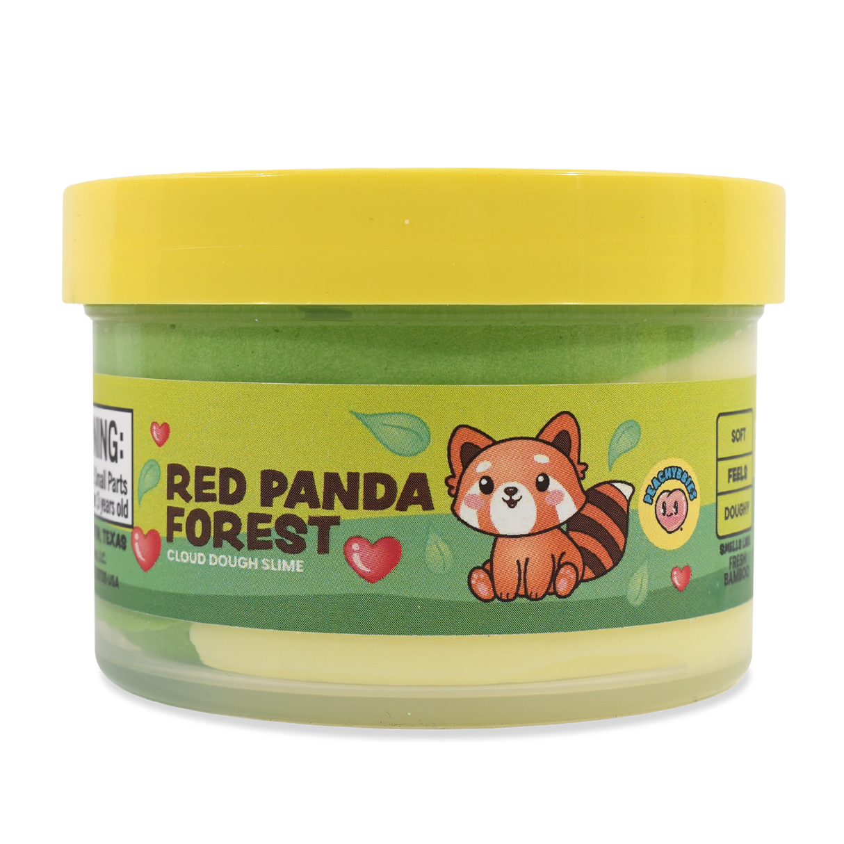 Red Panda Forest Cloud Dough Slime