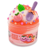 White Peach Sorbet Icee Slime