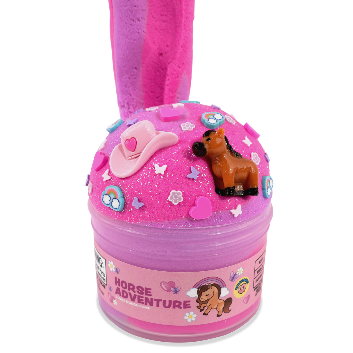 Peachy's Horse Adventure Cloud Dough Slime