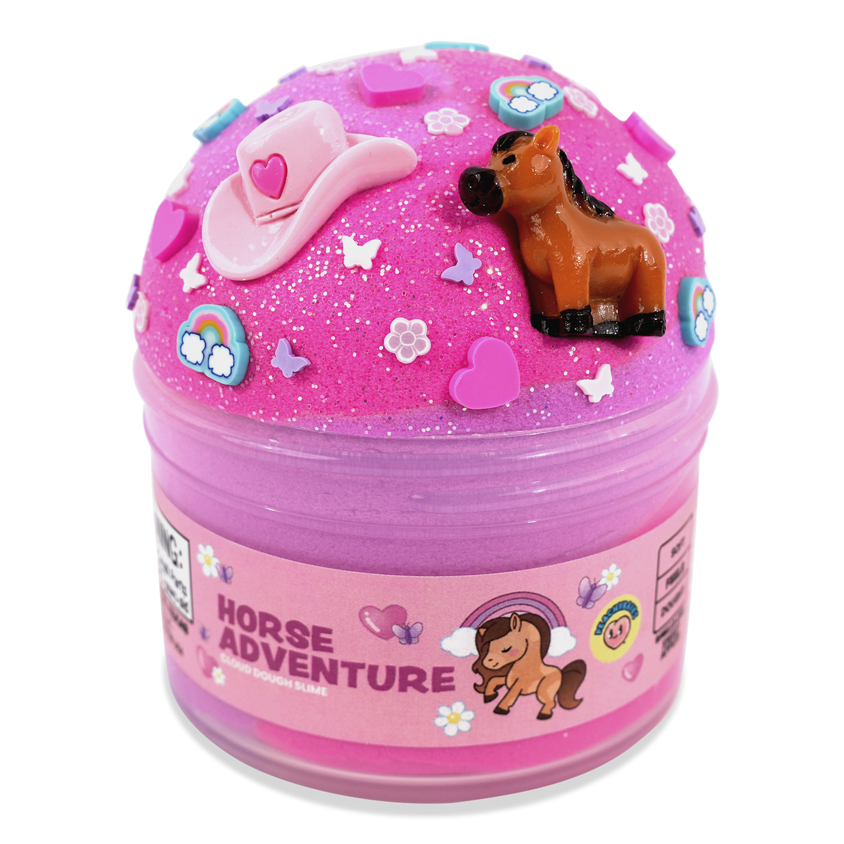 Peachy's Horse Adventure Cloud Dough Slime