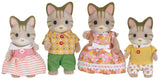 Calico Critters Striped Cat Family