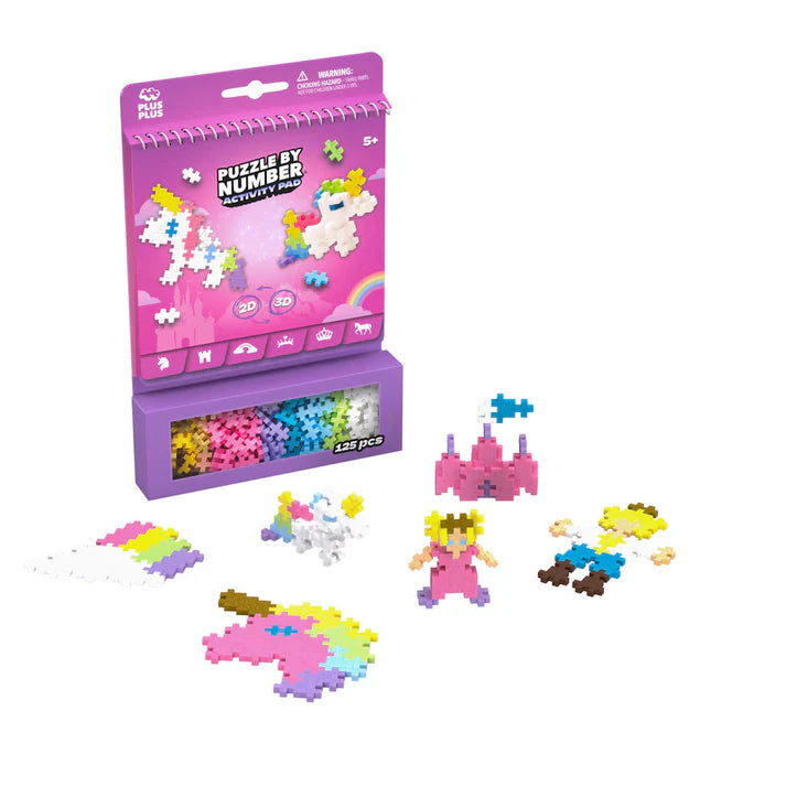 Fairytale Puzzle By Number Activity Pad