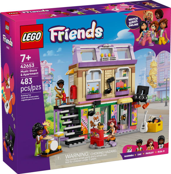LEGO Friends: Music Store and Apartment